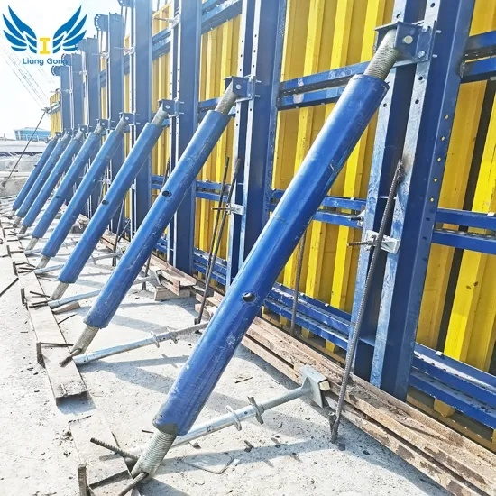 Cina LianGong Grosir Brace Frame Steel Braket Satu Sisi untuk Konstruksi Dinding Penahan Kereta Bawah Tanah