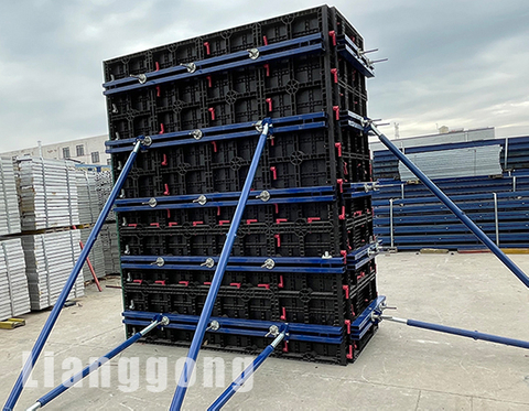 Bekisting Plastik ABS yang Dapat Disesuaikan untuk Konstruksi Beton