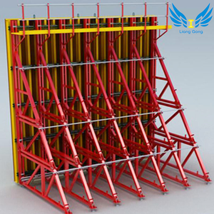 Cina LianGong Grosir Brace Frame Steel Braket Satu Sisi untuk Konstruksi Dinding Penahan Kereta Bawah Tanah